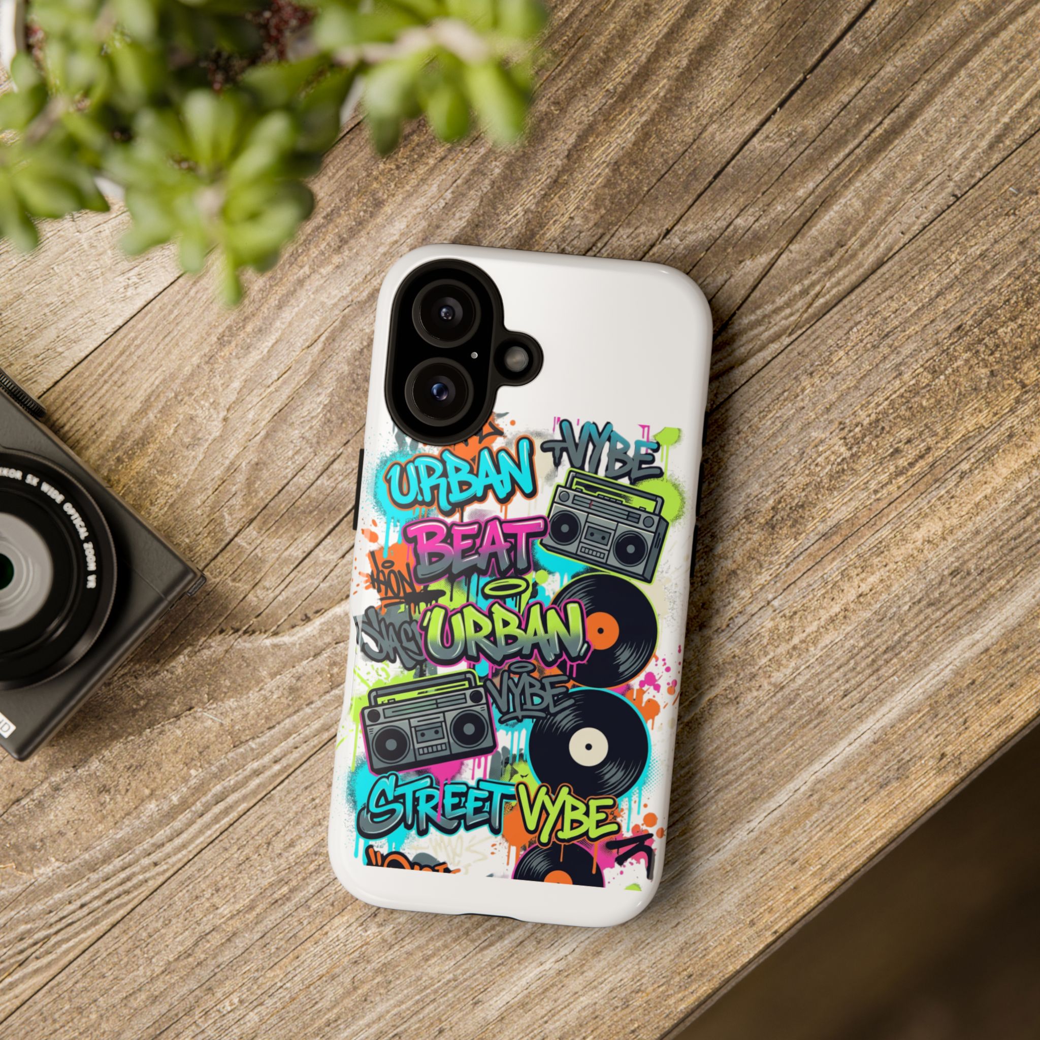 Urban Vibe Graffiti Phone Case — 'Urban Beat Street Vibe' Protective Tough Case - 图片 4