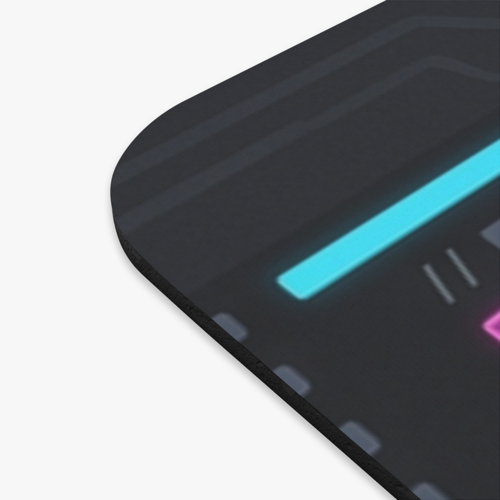 Code Syntax Neon Mouse Pad — Programmers' RGB Desk Mat - 图片 2