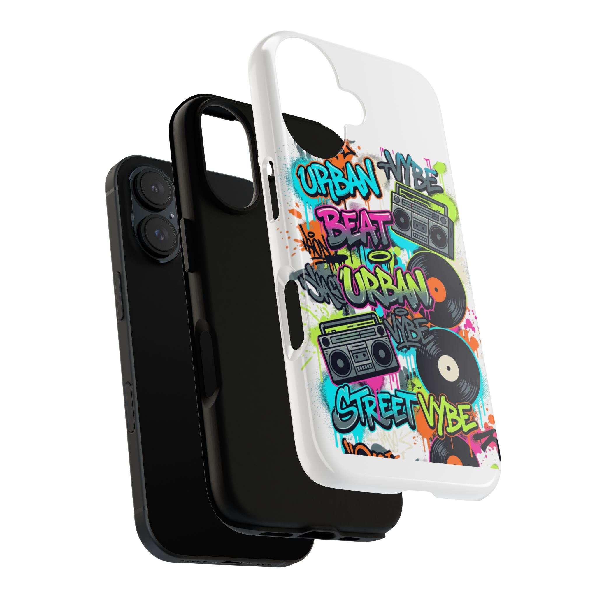 Urban Vibe Graffiti Phone Case — 'Urban Beat Street Vibe' Protective Tough Case - 图片 3