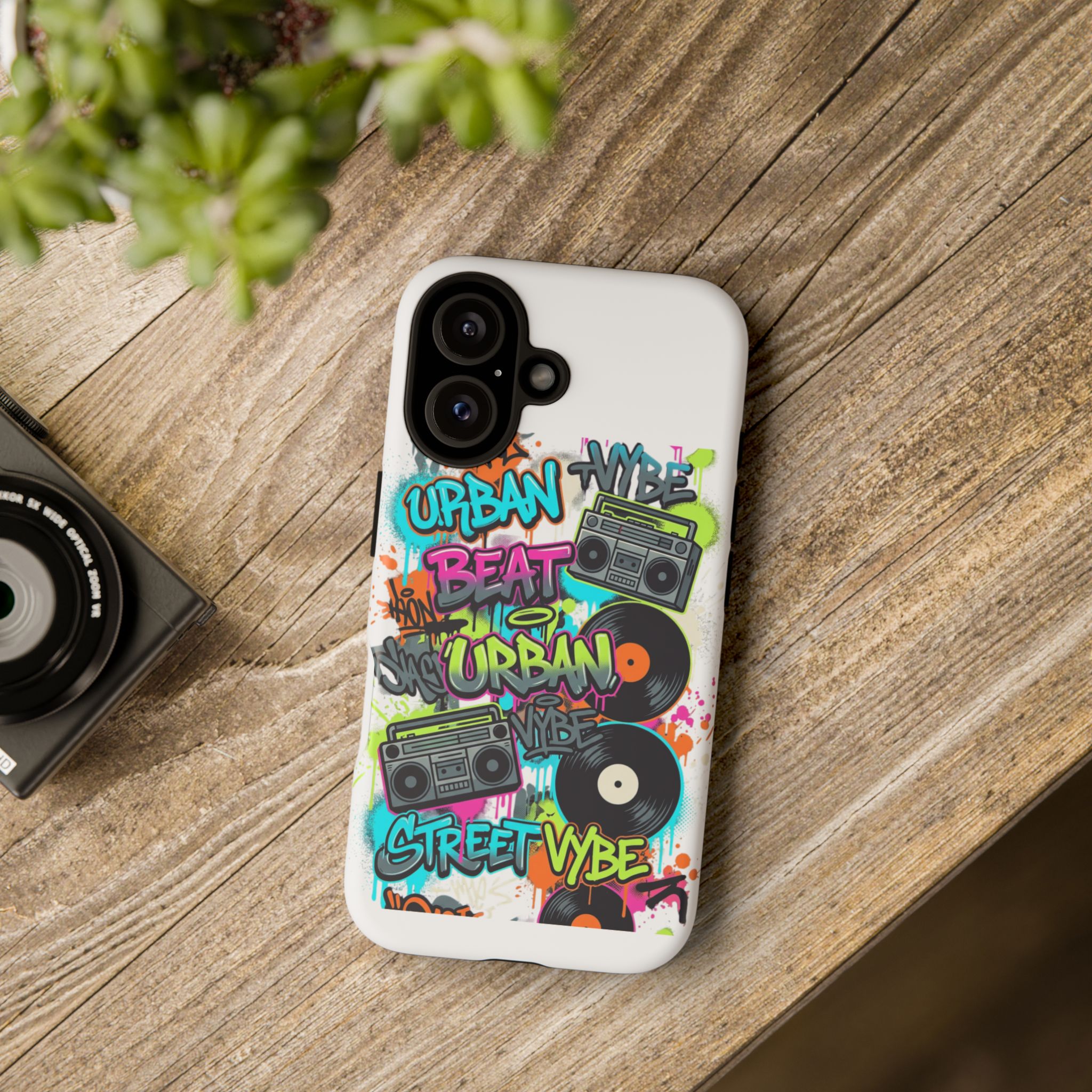 Urban Vibe Graffiti Phone Case — 'Urban Beat Street Vibe' Protective Tough Case - 图片 8